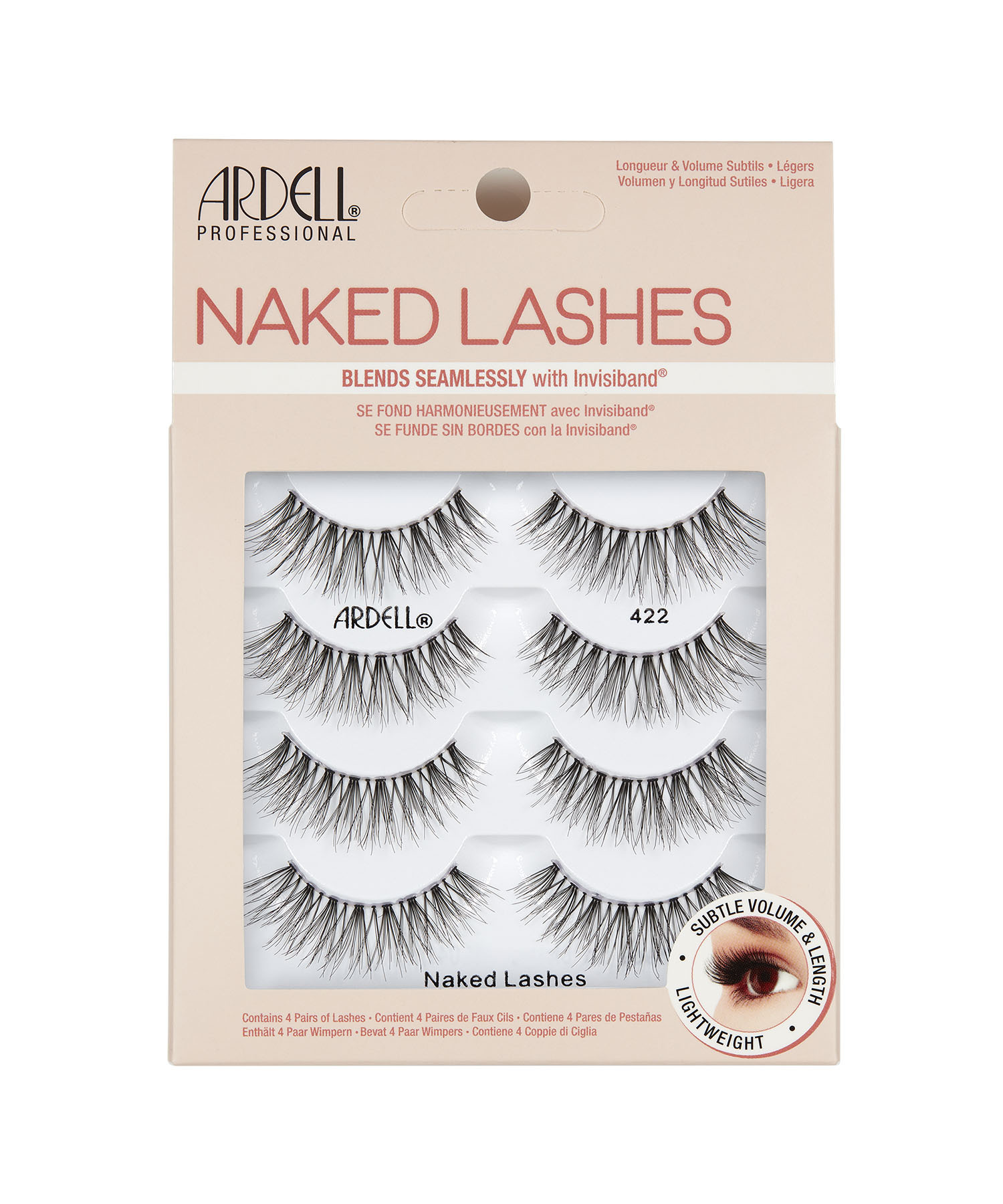 Ardell Naked Lashes 422 4pk