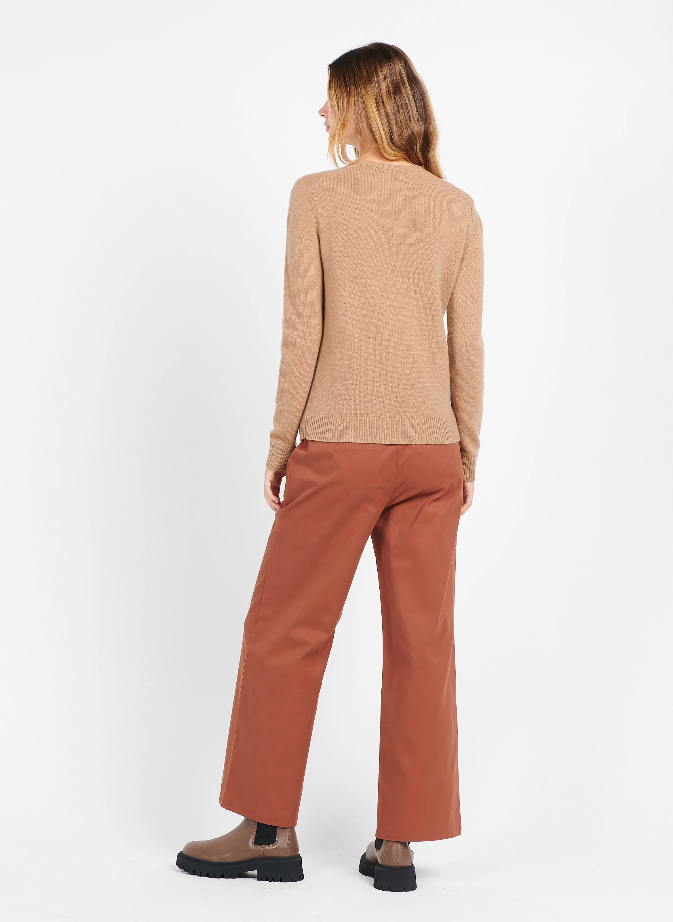 CRIMSON - Bottines chelsea en cuir| Kaki