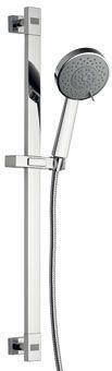 Plieger Royal glijstangset met handdouche 5 standen   doucheslang 150cm   glijstang in blister chroom