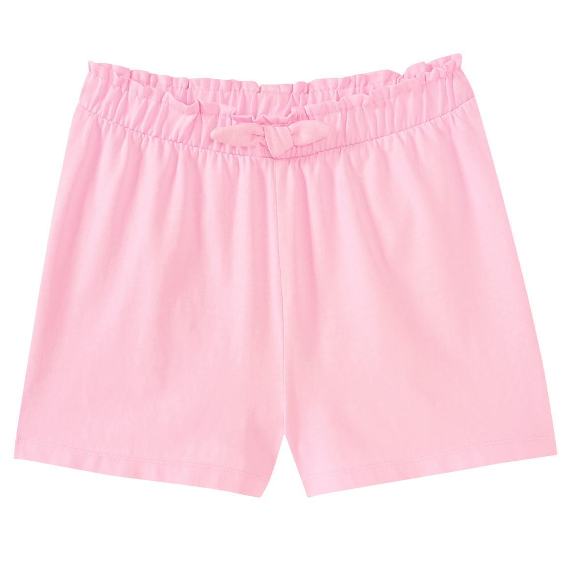 Topomini 2 Baby Shorts mit Zierschleifen rosa / dunkelblau