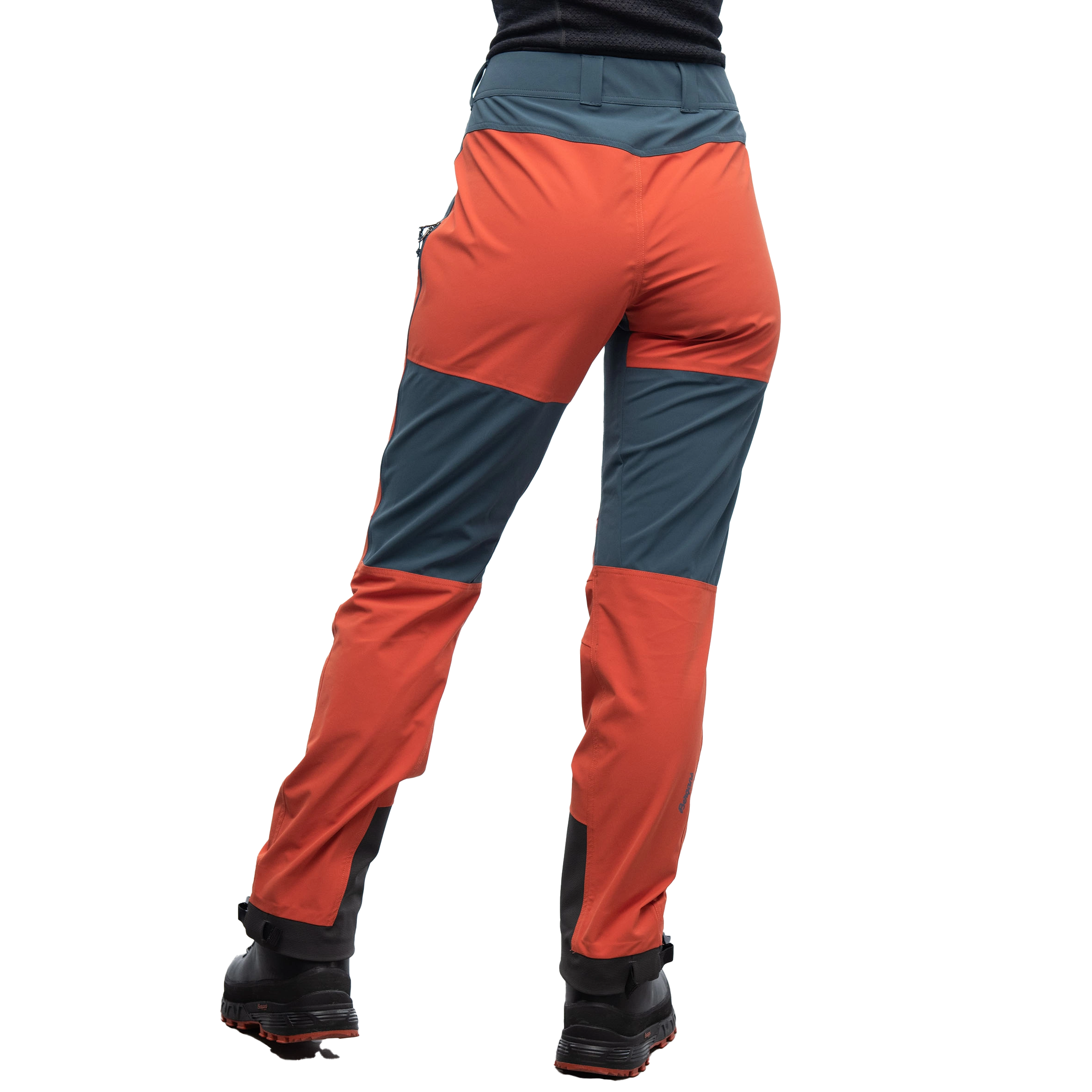 Bekkely Hybrid W Pants Brick / Orion Blue