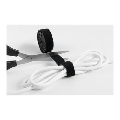 DURABLE CAVOLINE GRIP 10 - rouleau attache-câble auto-agrippant - 1m x 2cm - noir