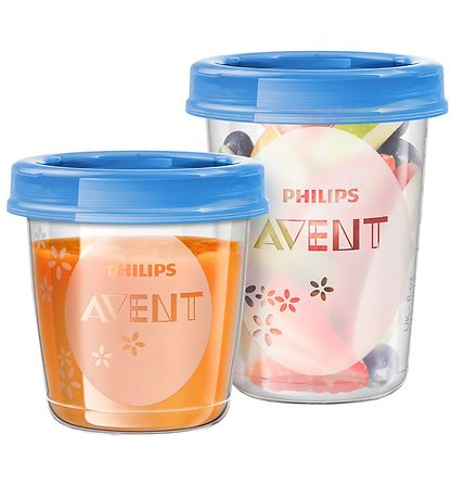 Philips Avent Kopper m. Beholdere - Hvid/Bl?