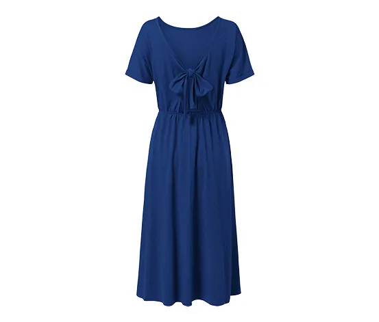 Jerseykleid mit Rückenausschnitt