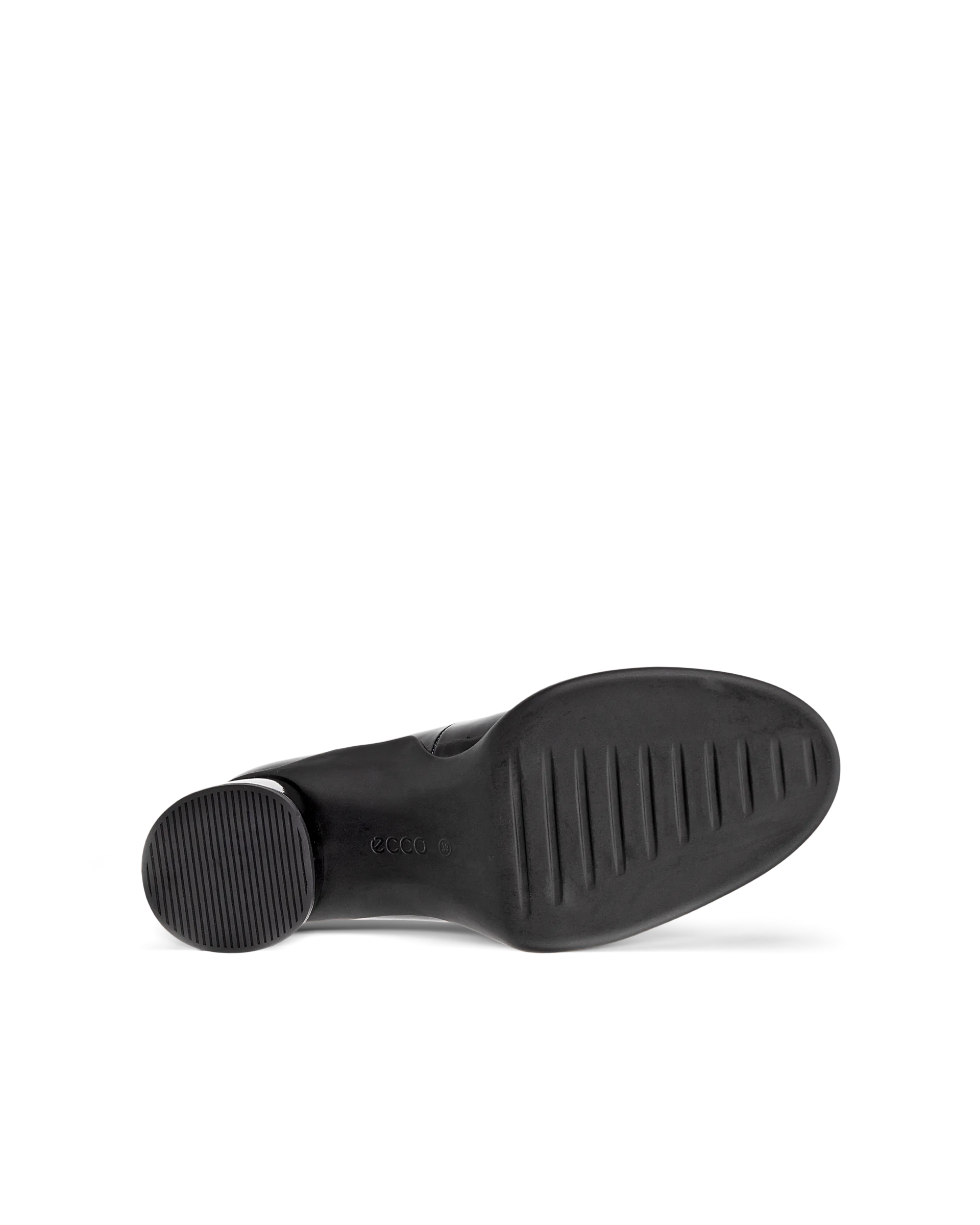ECCO SCULPTED LX 55 Damen Lederpumps mit Blockabsatz Schwarz