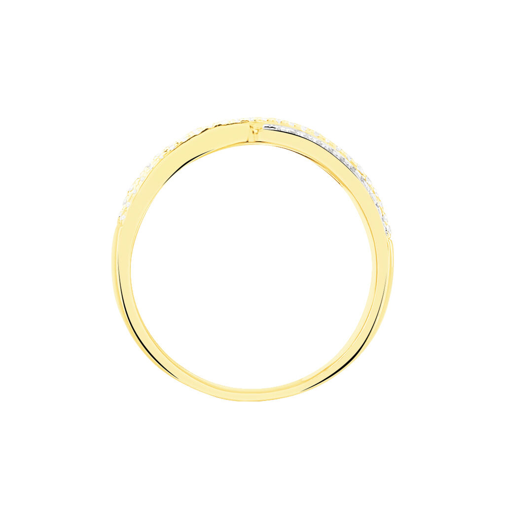 Bague Elyne Or Jaune Diamant