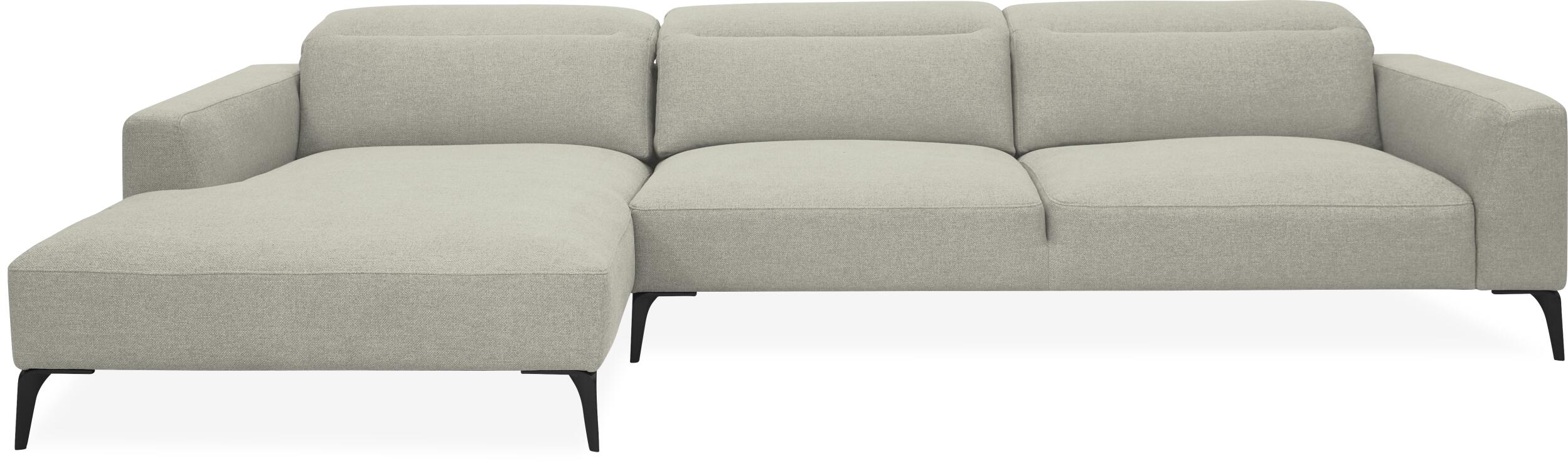 Volanti venstrevendt sofa med chaiselong