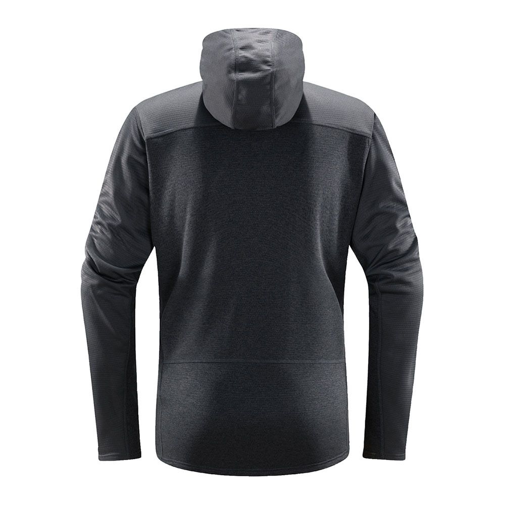 Haglöfs ROC FLASH MID - Polaire Homme magnetite