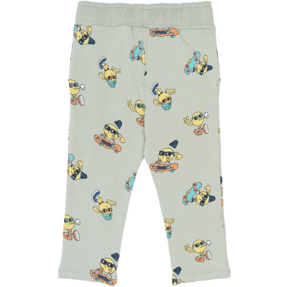 Køb THE NEW Siblings Aqua Gray Aop Tnstsantiago Sweatpants