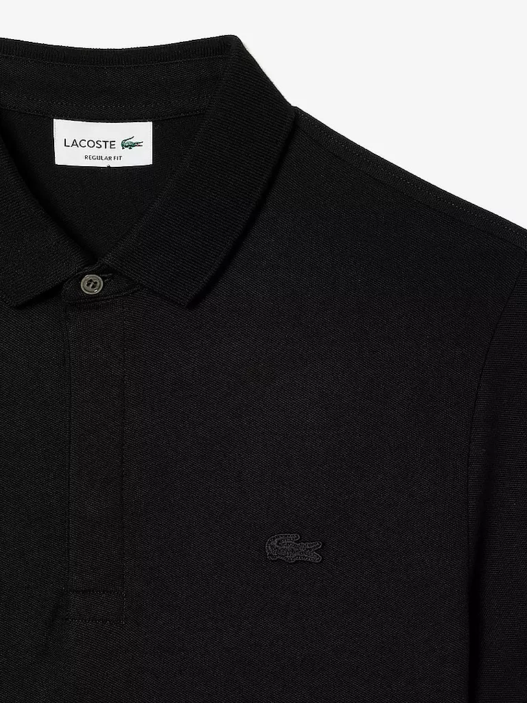 LACOSTE Poloshirt schwarz