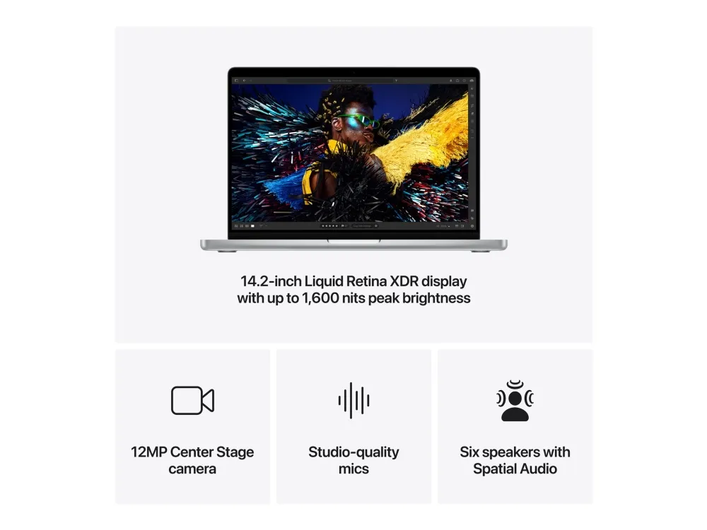 Apple MacBook Pro - M4 Pro - Apple M4 Pro 16-core - 24 GB RAM - 512 GB SSD - 14.2