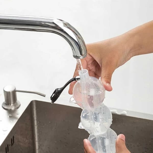 2-pack isform for isballer rundt isbiter isbit form kuler plast