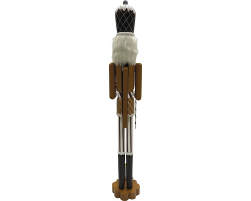 Decoratief figuur Lafiora notenkraker bruin H 85 cm