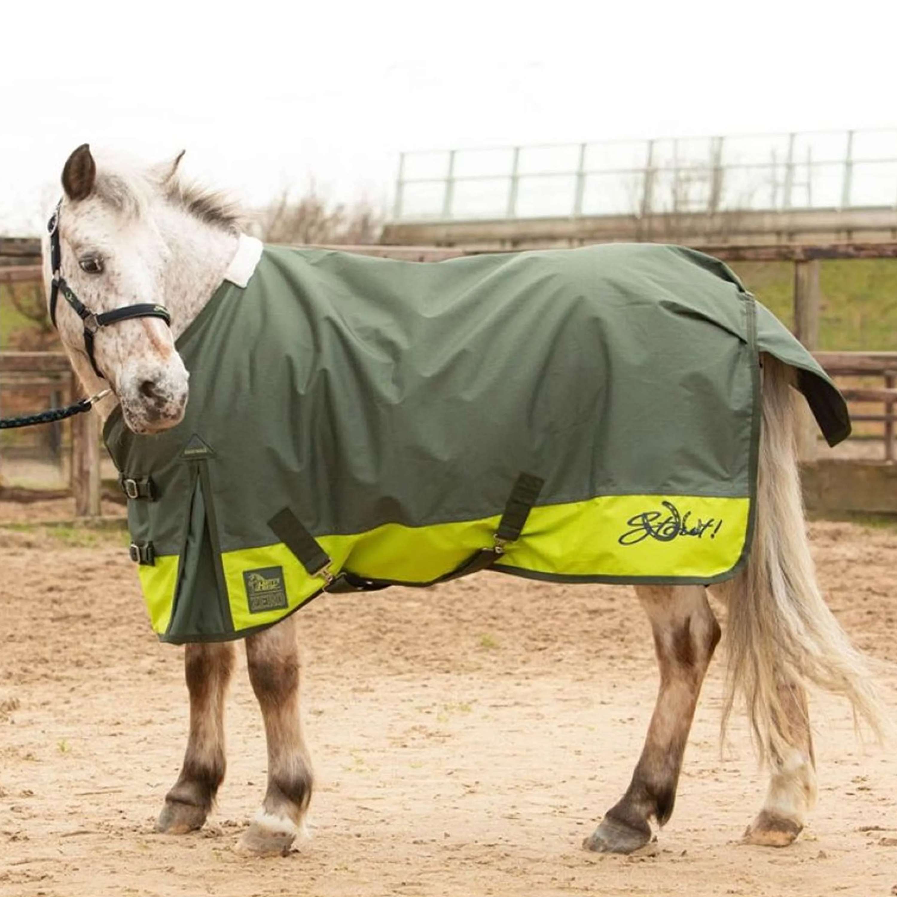Harry's Horse Regendeken STOUT! Lime 0g Legergroen