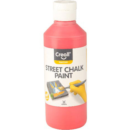 Creall stoepkrijtverf 250 ml - rood