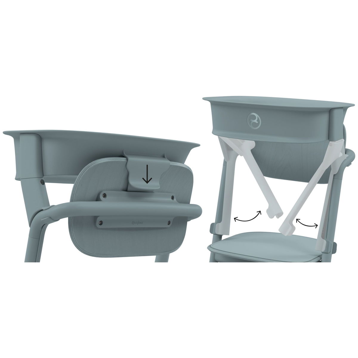 CYBEXCYBEX   Lemo Lernturm Set stone blue