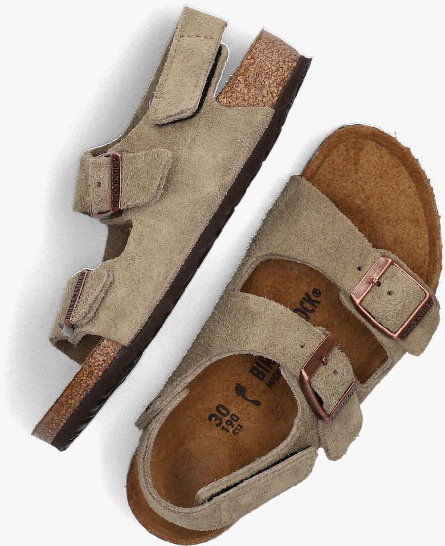 BIRKENSTOCK taupe birkenstock sandalen milano