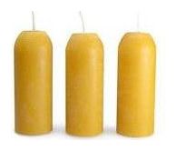 3 Bougies cire d'abeille pour ORIGINAL LANTERN - 12/15 heures - Uco