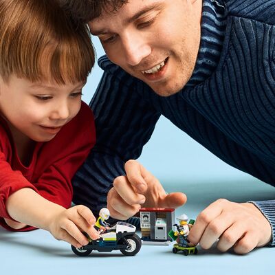 LEGO City 60455 Skurkejakt med motorsykkelpolitiet