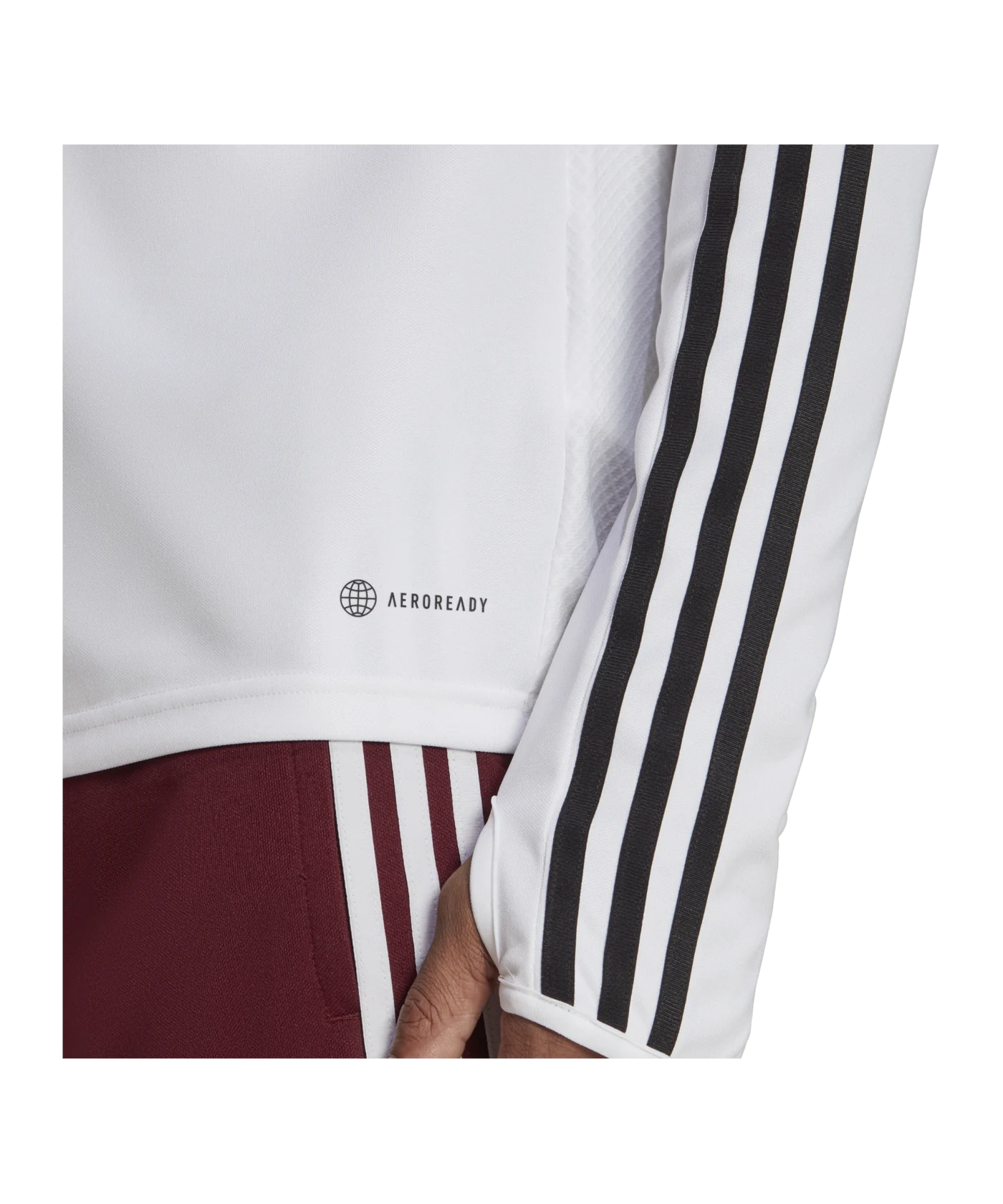 adidas Tiro 23 League HalfZip Sweatshirt Weiss