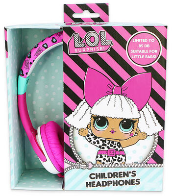 OTL Junior On-Ear 85Db Høretelefoner Surprise, Rosa