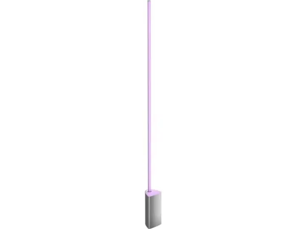 Philips Hue White and Color Ambiance Signe - Gulvlampe - LED - 32 W (tilsvarende 175 W) - 16 millioner farver - 2000-6500 K - aluminium
