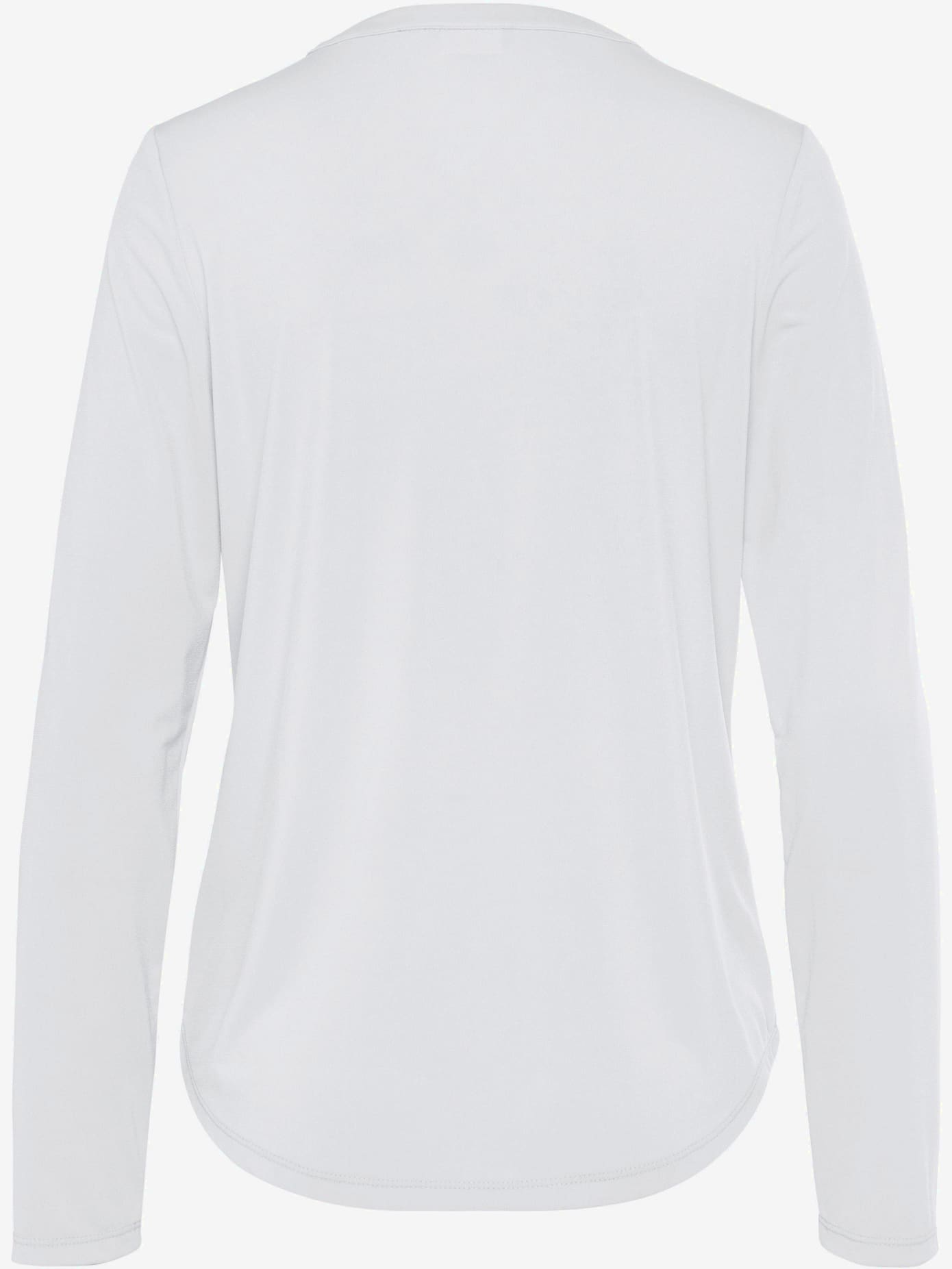 T-shirt manches longues encolure en v
