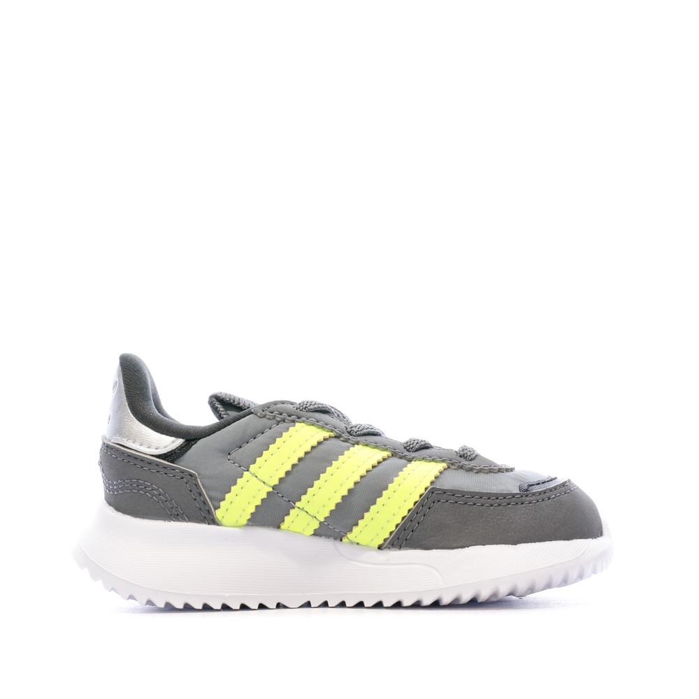 Adidas Basket Grise Garçon bébé Adidas Retropy F2 El I