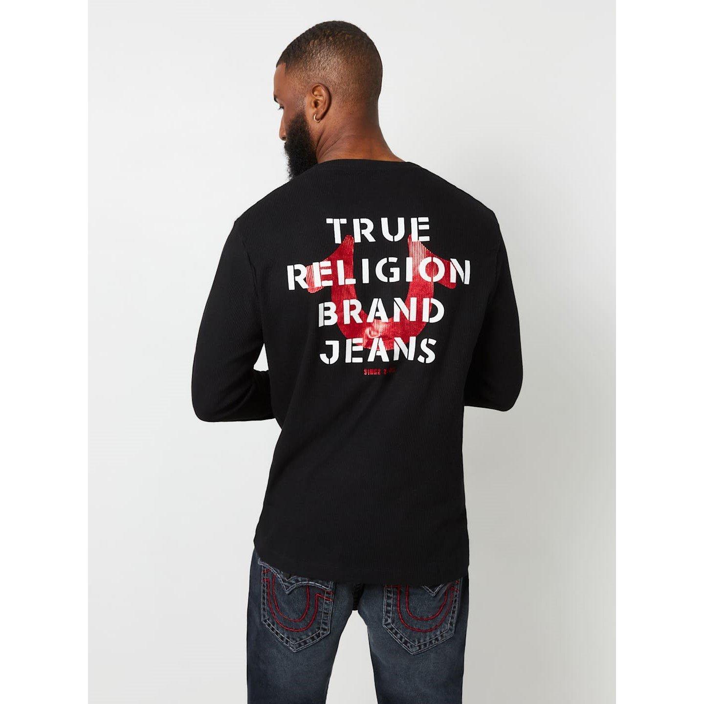 True Religion Trbj Ls Henley Sn99