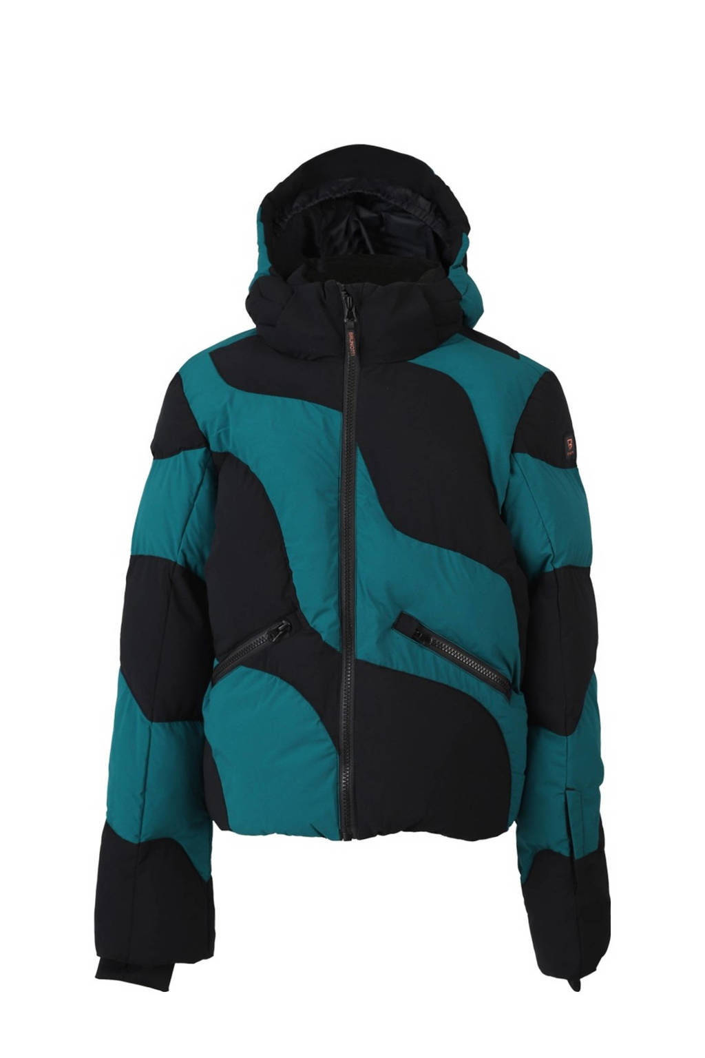 Brunotti ski-jack Marbley groen/zwart
