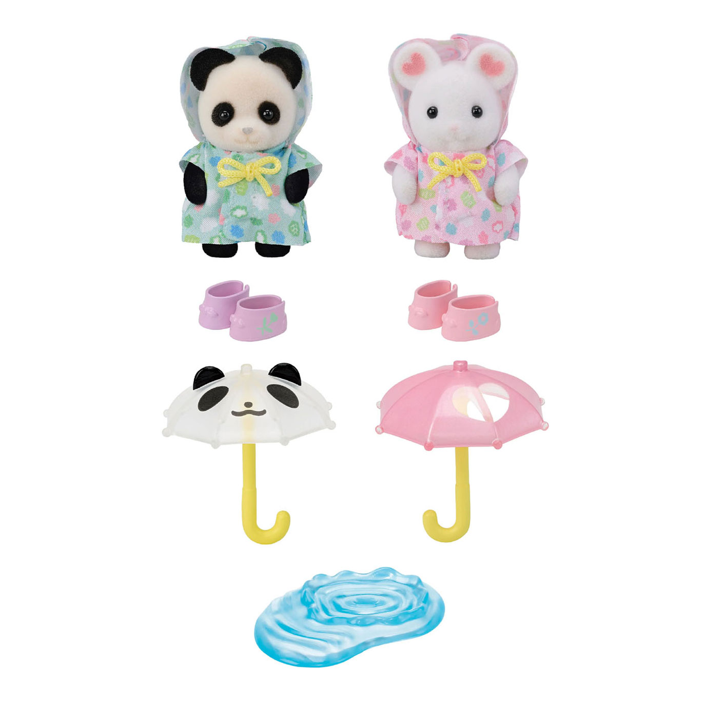Sylvanian Families 5748 Duo Peutervriendjes - Regendag