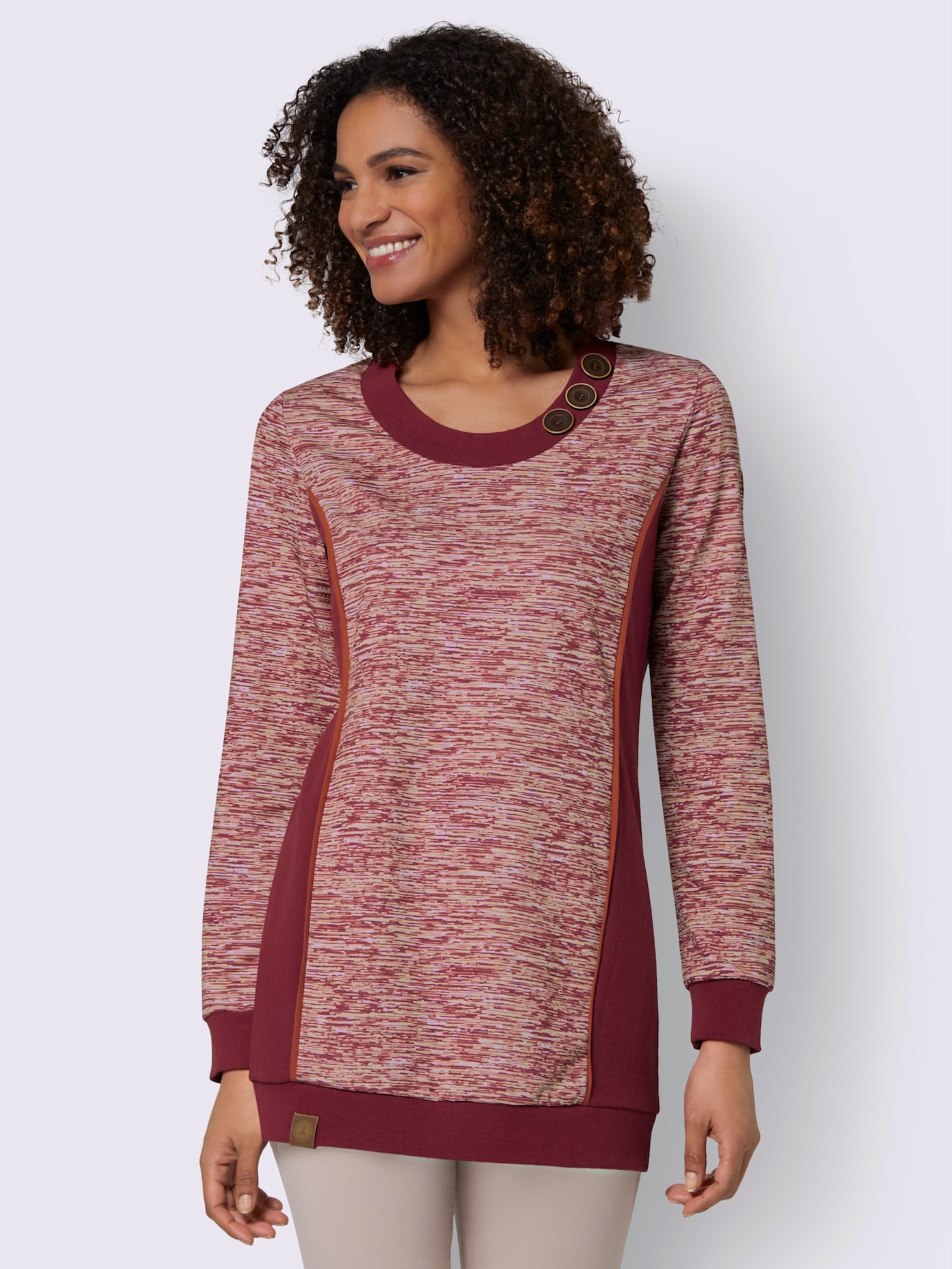 Sweatshirt qualité coton doux sur la peau