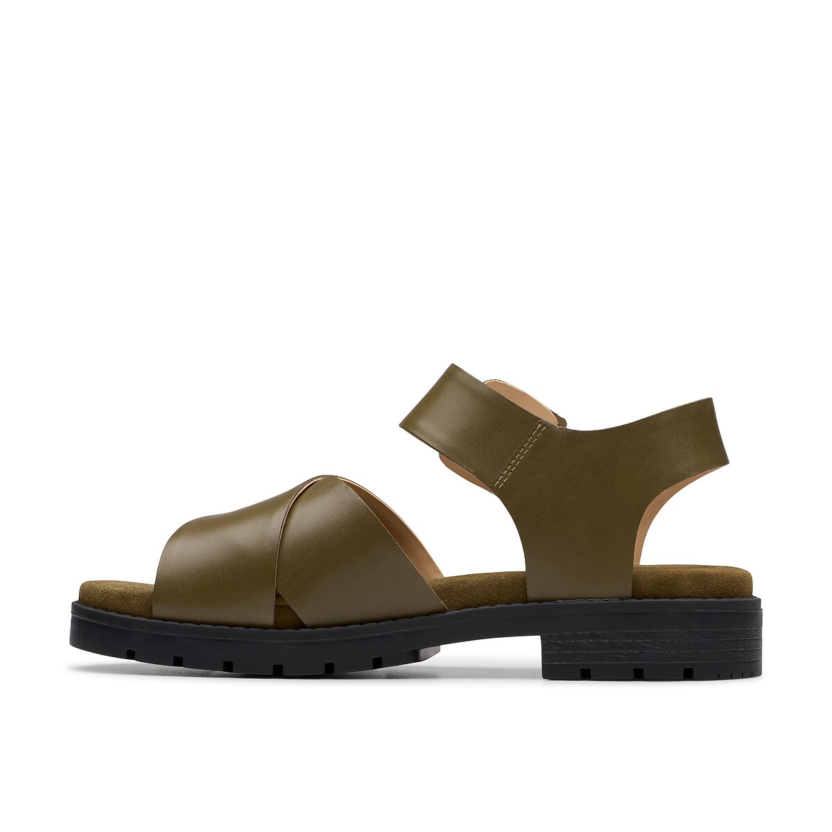 CLARKS<br>Sandálias de couro Orinocco Cross