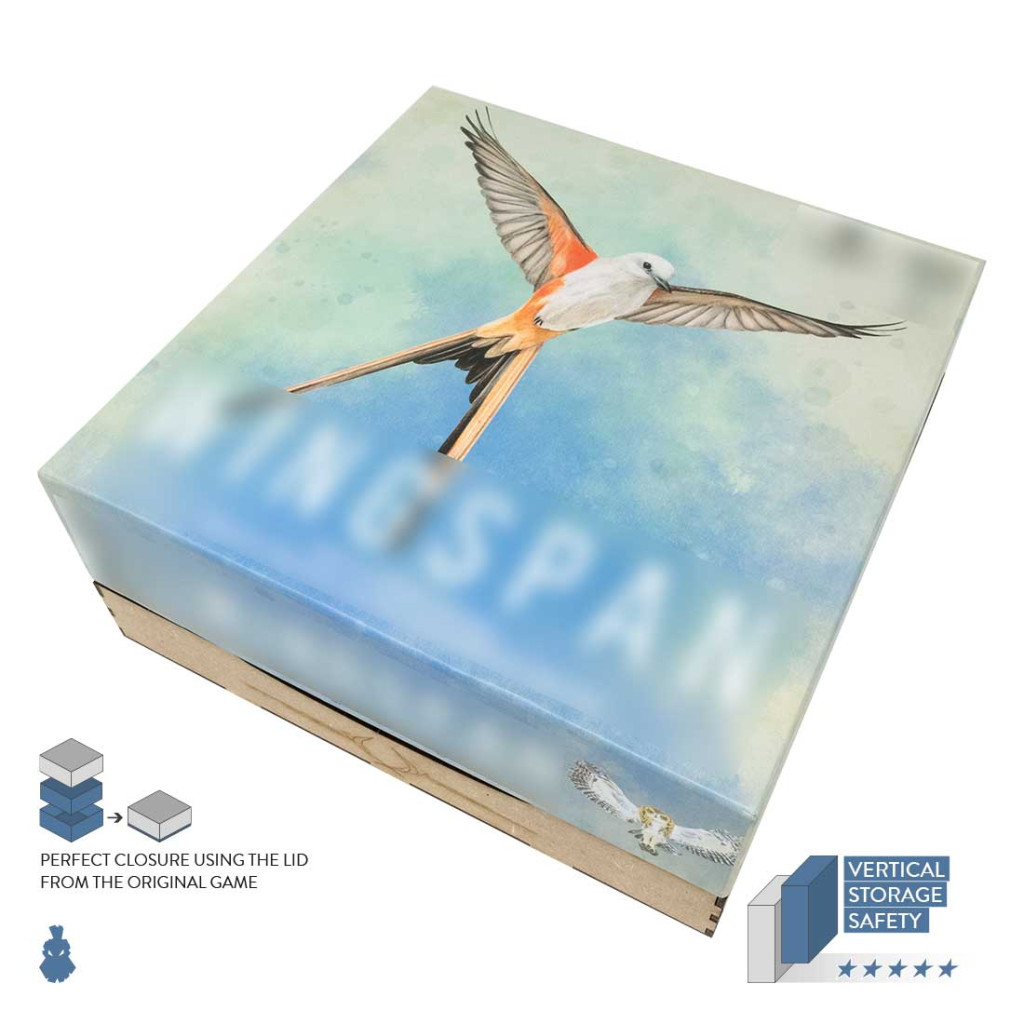Boîte de Rangement et Tour à Dés Dicetroyers - Wingspan