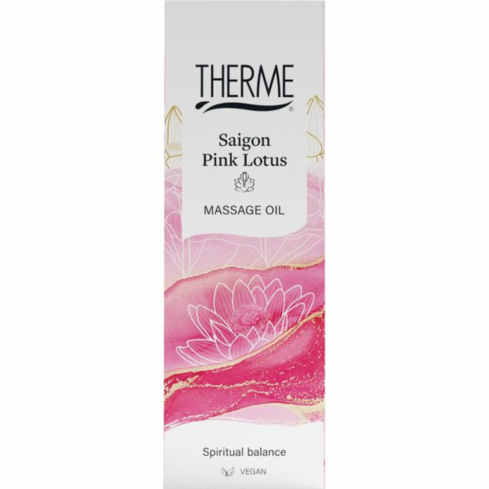 Therme Massage Olie Saigon Pink Lotus125 ml