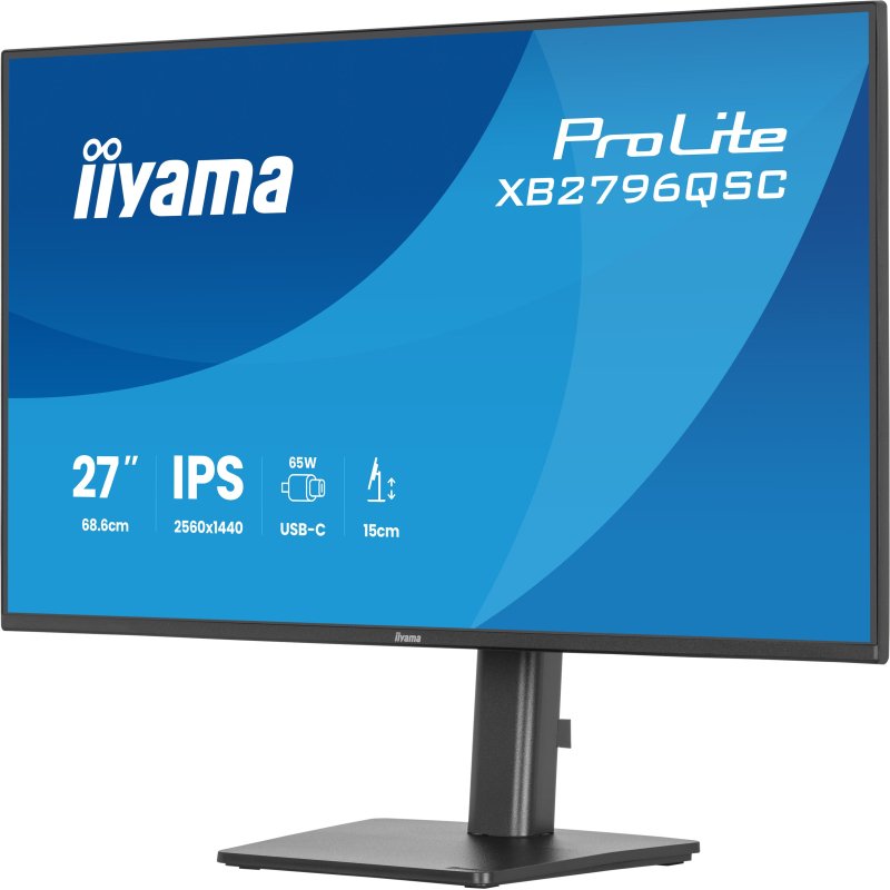 iiyama ProLite XB2796QSC-B1 écran plat de PC 68,6 cm (27