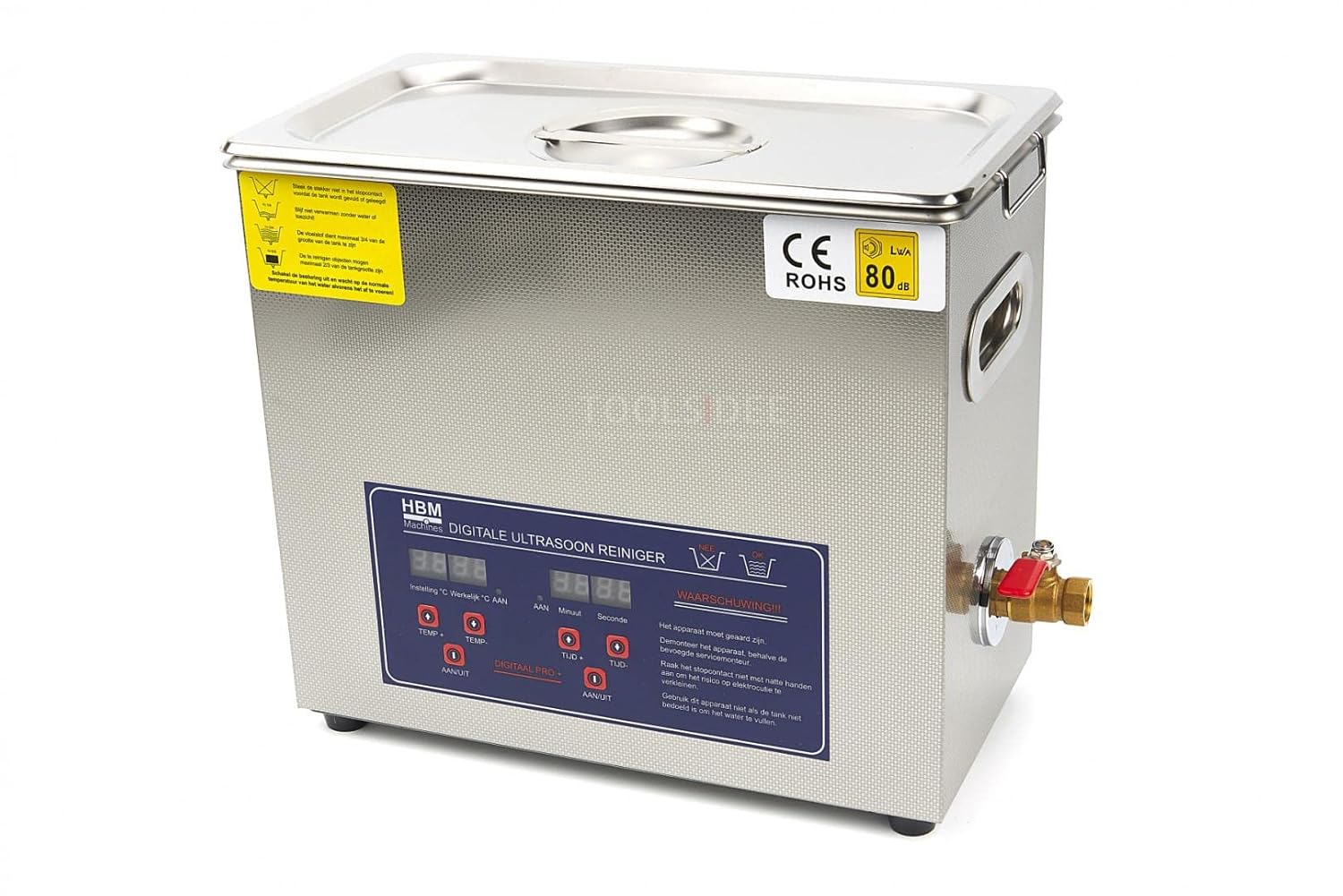 HBM 6,5 Liter Professioneller Ultraschallreiniger