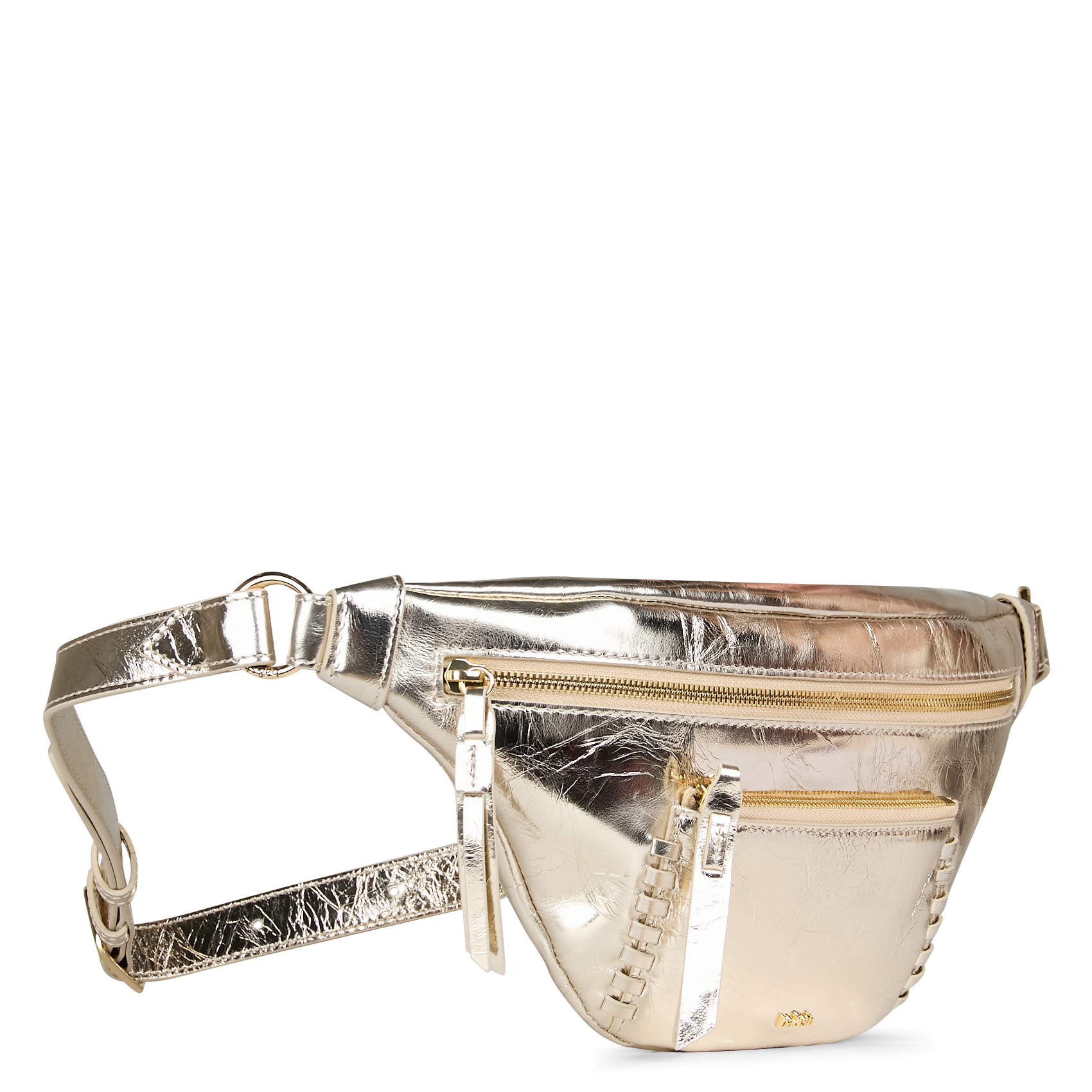 BUMBAG - Sac banane en cuir | Doré