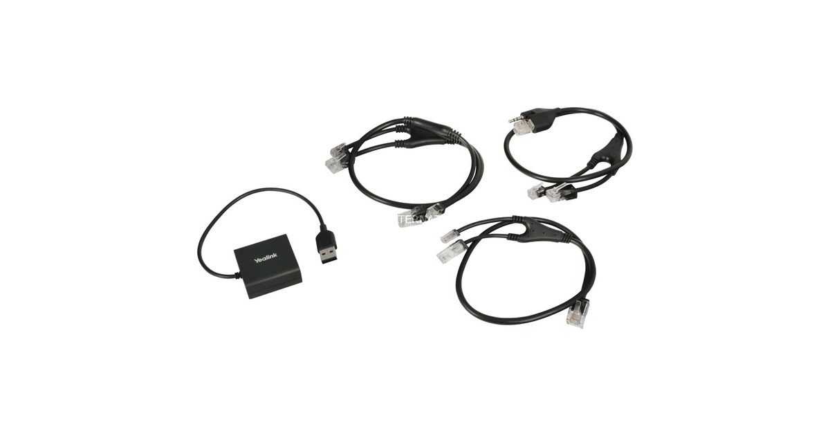 YealinkEHS40 adapter  (Zwart)