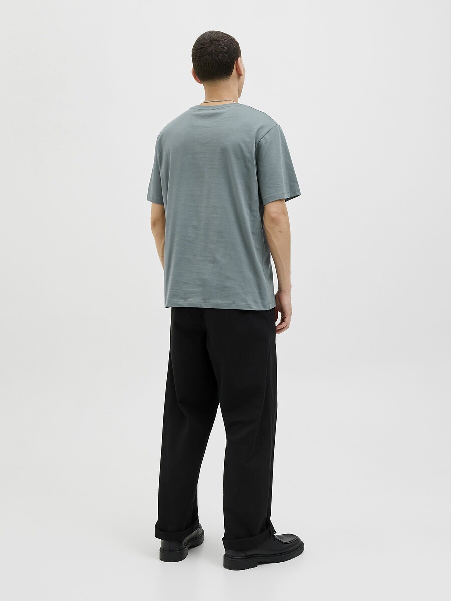 JACK & JONES<br>Camiseta de gola redonda com o logotipo Jje