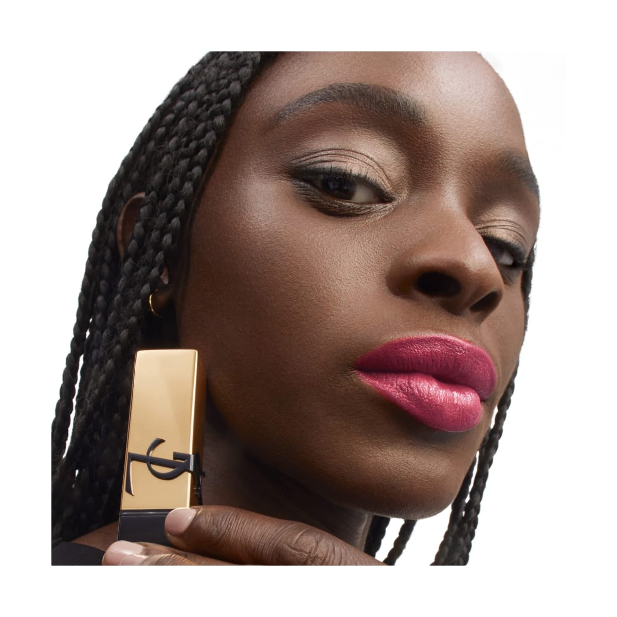 YVES SAINT LAURENT Rouge Pur Couture Rouge à lèvres fini satin - Couleur intense et confort