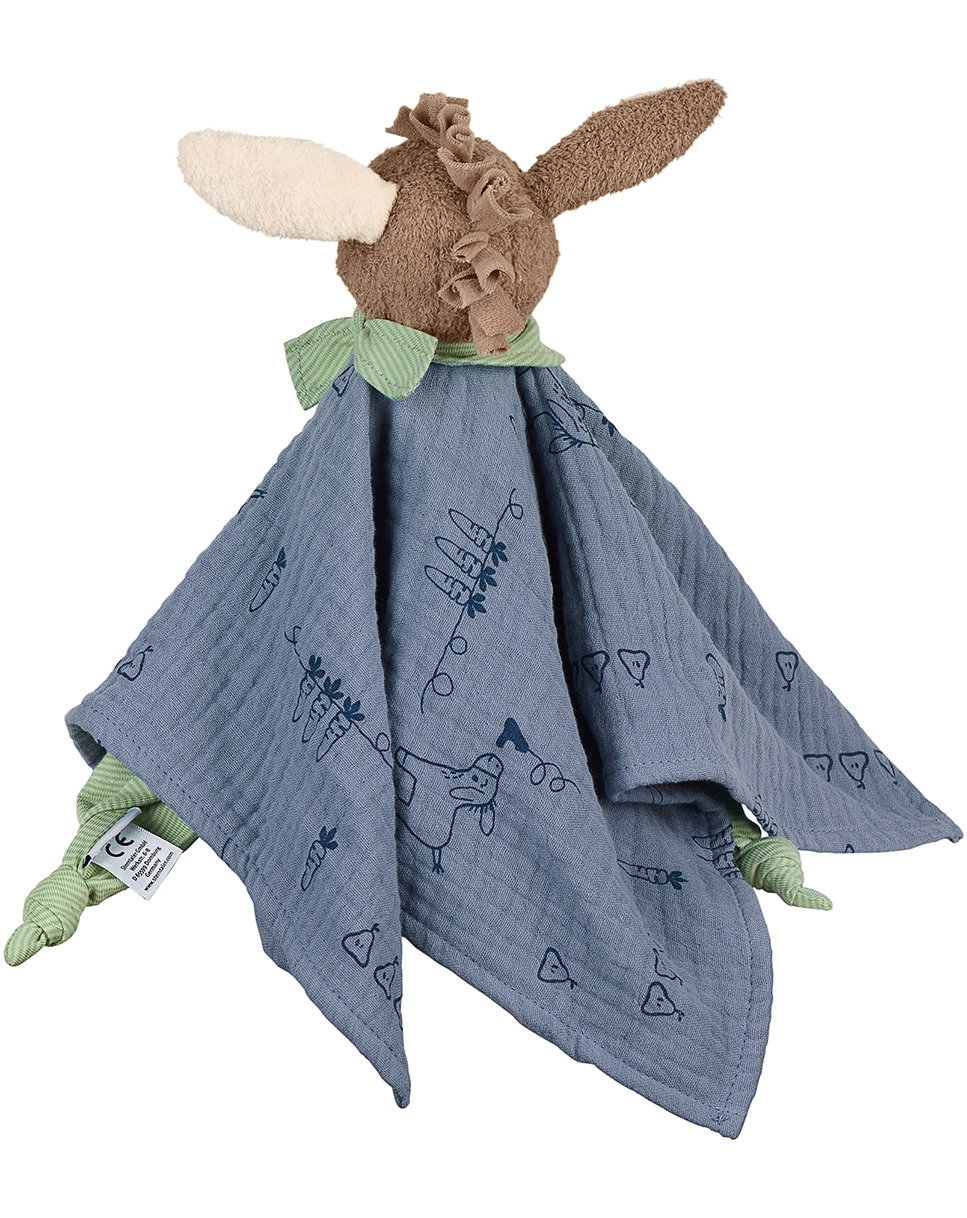 Schmusetuch ESEL EMMILIUS (35 cm) in blau