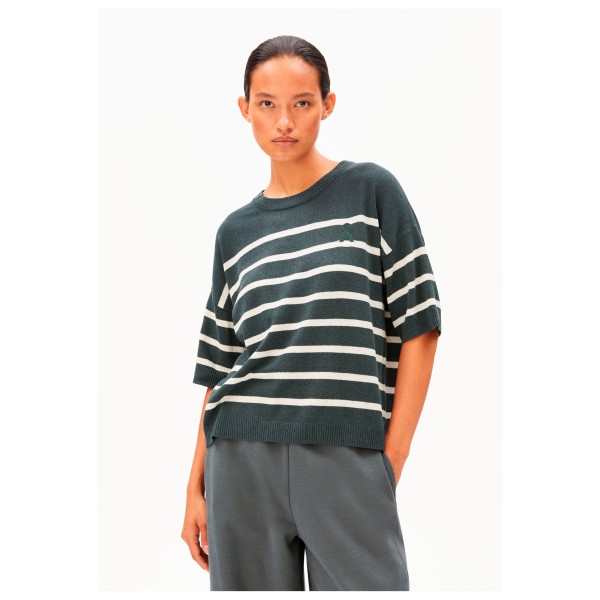ARMEDANGELS - Women's Stripe Linen Blend Sweater - Pull