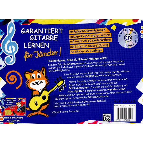 Alfred Music Publishing Gitarre Lernen Für Kinder 1