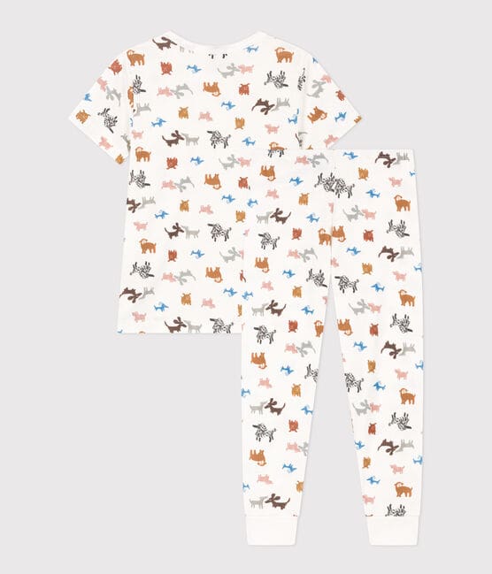 Pyjama manches courtes en coton enfant