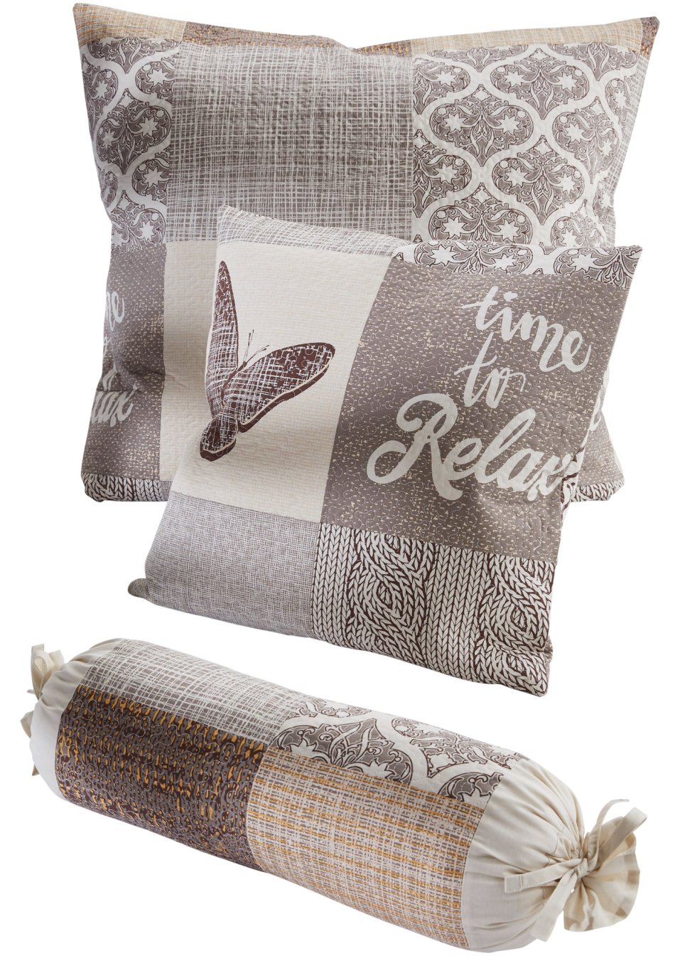 Couvre-lit imprimé patchwork