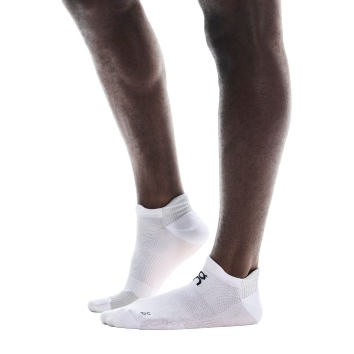 On Unisex Strømper Performance Run Sock Low-Cut Hvid