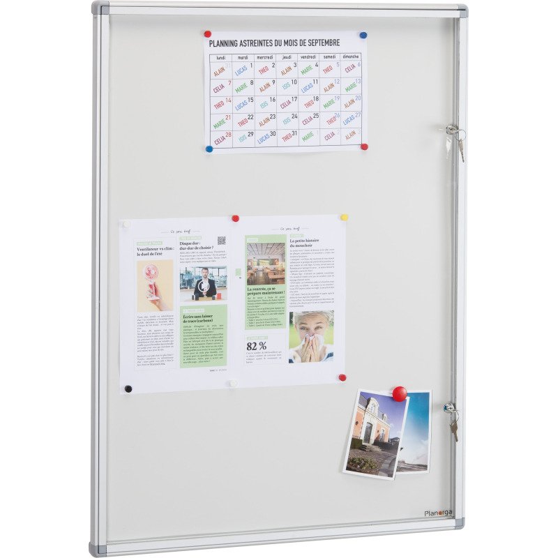 Vitrine d'affichage extérieur - 9 feuilles