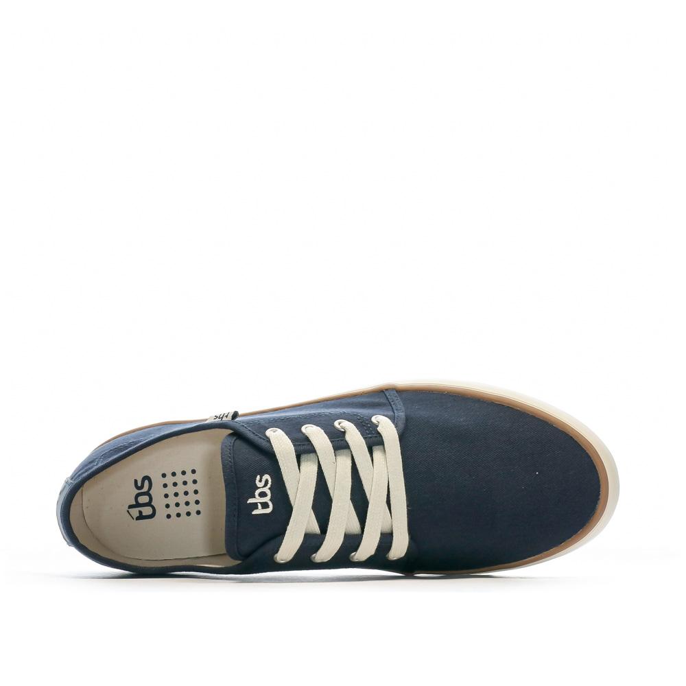 TBS Baskets en Toile Bleu Homme TBS RUKKWAI
