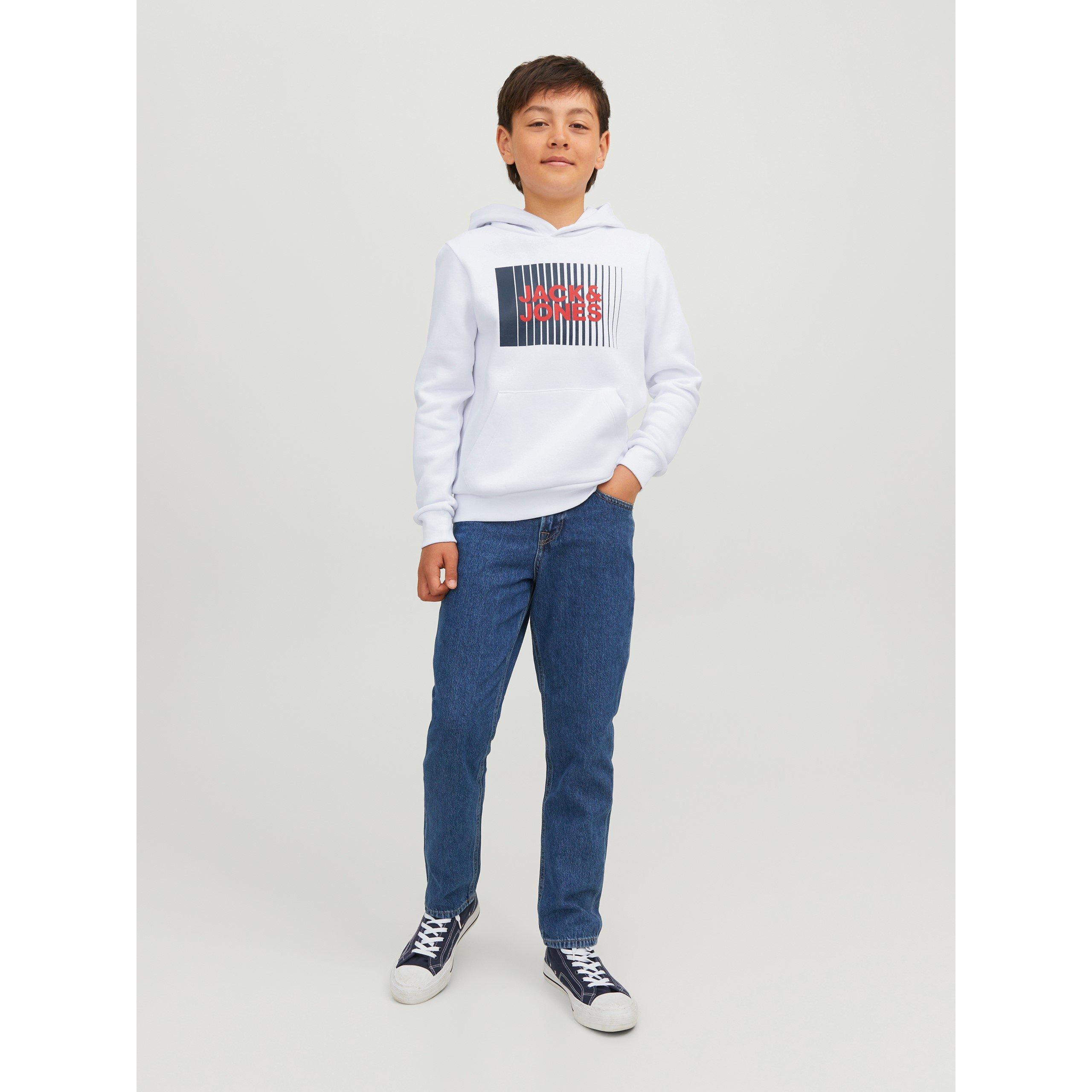 Jack and Jones J And J Play Logo Hoodie Juniors